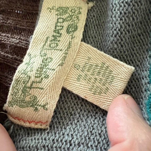 Flying tomato wool blend cardigan size small - Picture 4 of 5